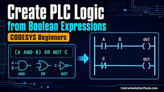 Create Plc Logic From Boolean Expressions | Codesys Beginners