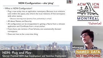 NDN: Plug and Play @ ACM ICN 2020 NDN Tutorial