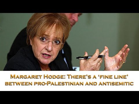 Margaret Hodge: There's a fine line between pro-Palestinian and antisemitism
