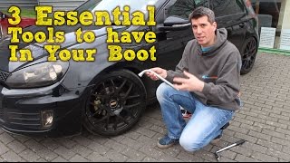 3 Essential Tools To Carry In Your Boot-MicksGarage.com