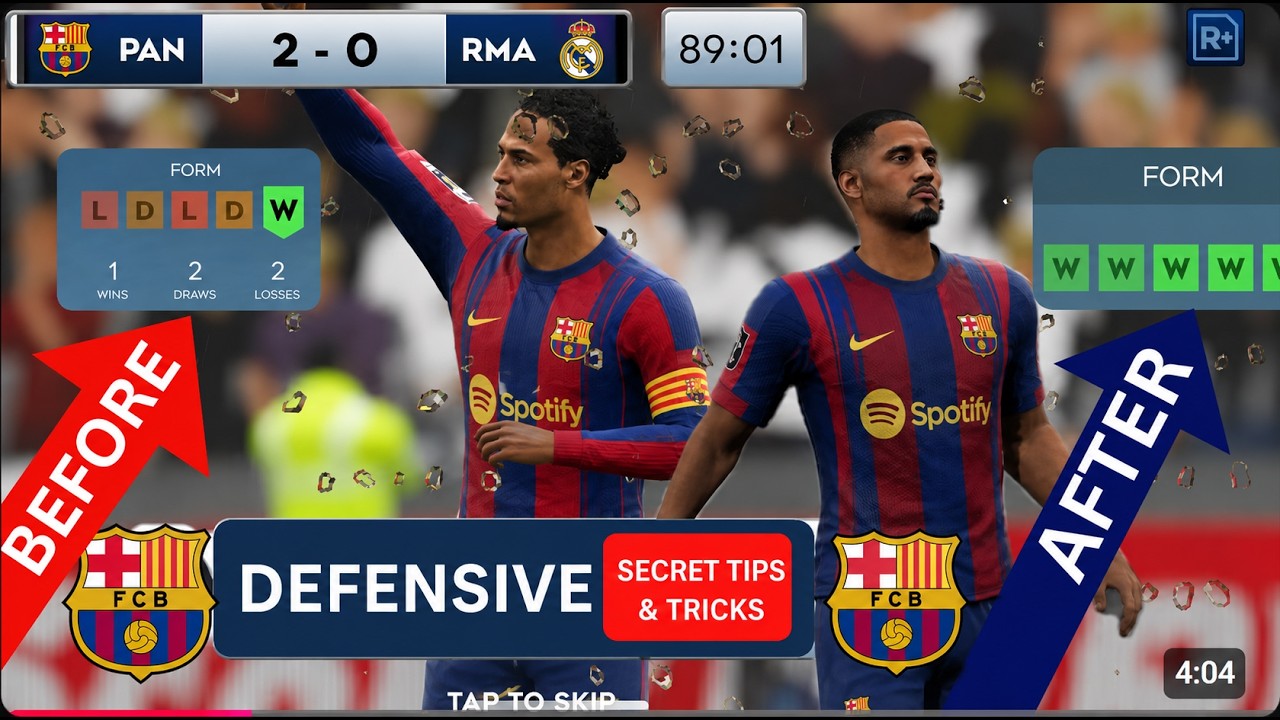 How Top Players DEFEND in DLS 26 👀 Secret Tips Revealed - YouTube