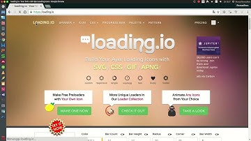 Tutorial - Cara membuat animasi loading dengan Loading.io