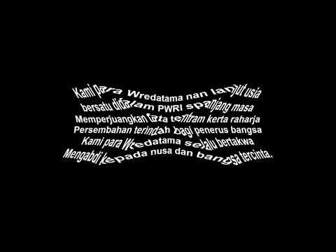 HYMNE PWRI - PERSATUAN WREDATAMA REPUBLIK INDONESIA