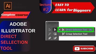 Adobe illustrator Course |Direct Selection Tool In Urdu/Hindi Class-2