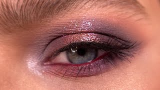 Plum fall makeup