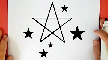 Come si fa il disegno di una stella?