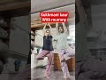 morning yoga Sukhmani kaur with mummy#autism #morning yoga#autistic #autism family