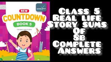 Exercise 8b Real Life Story Sums solution Class 5 👍💯 #foryou #foryourpage #maths#mathstricks#class5