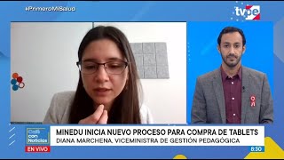 Café Con Noticias | Diana Marchena, viceministra de Gestión Pedagógica