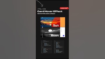 *Are You Ready?* Uncover the Magic Behind a *Stunning* Card Hover Effect!  #CSS #HTML #SCSSoftware
