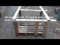 How to build a simple dog house using wood pallets How to build a simple dog house using wood pallets
