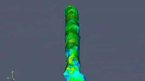 Topology Optimisation - Cantilever Beam Fly About