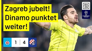 Zagreb gnadenlos und mit Sprung nach oben: Bratislava - Dinamo Zagreb | UEFA Champions League | DAZN