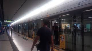 [最後一日積木車] 港島綫 M-Train A111/A128 金鐘站 行車片段