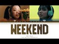VOSTFR MILLI X BIBI THE WEEKEND Color Coded Lyrics Français Eng Thai mp3