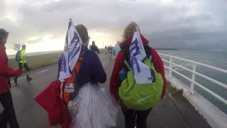 Een regenachtige Kustmarathon 2016 GOPRO HERO 4 SILVER