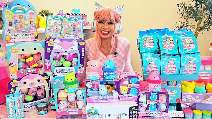 SUGARSTAR OPENS *SO MANY* MYSTERY SQUISHMALLOWS! #squishmallows #unboxing