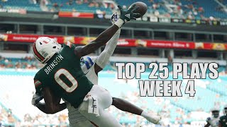 Top 25 Plays From Week 4 Of The 2021 College Football Season