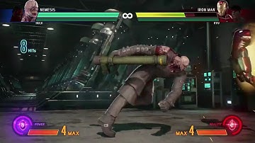 Marvel Vs. Capcom Infinite – Nemesis & Hulk Corner Combo w/Reset Potential