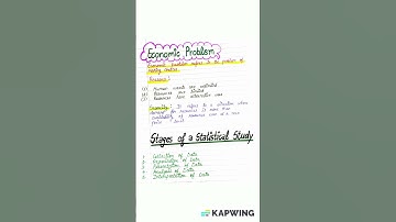 what is Economic problem ? | concept of economics, significance of statistics in economics | class11