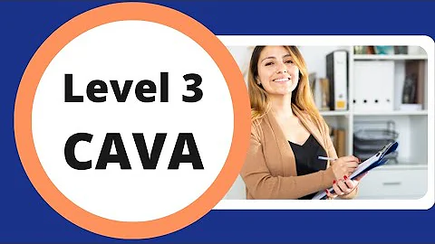 CAVA Level 3 Certificate in Assessing Vocational Achievement