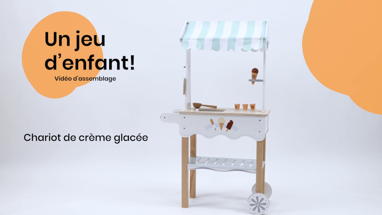 Melissa & Doug Jeu Crème Glacée Toy Ice Cream Cone Playset avec Masha Jeu  d'imitation 