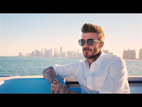 Video David Beckham's Qatar Stopover