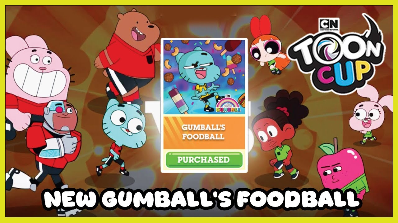 Toon Cup - Football Game - New Gumball's Food Ball #soccergame