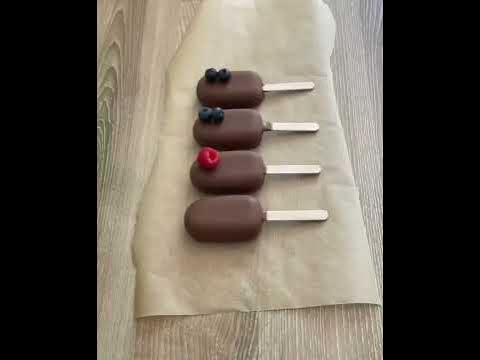 Пирожные-эскимо от @pryanik_com - YouTube