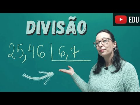 Números Decimais -  DIVISÃO COM VÍRGULA - Professora Angela Matemática