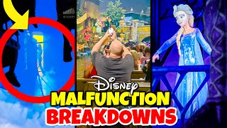Top 10 Disney Fails, Ride Breakdowns & Malfunctions Pt 6 Walt Disney World & Disneyland