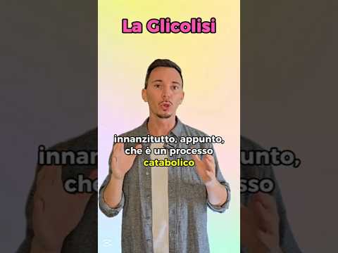 Video Come studiare la GLICOLISI ?