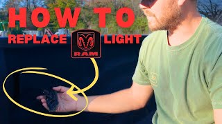 How to Replace the Ram 1500 Pickup Bed Light