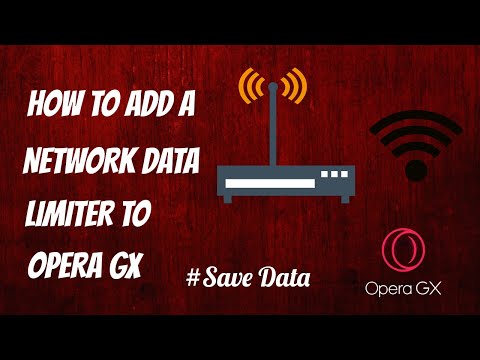 HOW TO SAVE WIFI IN OPERA GX?