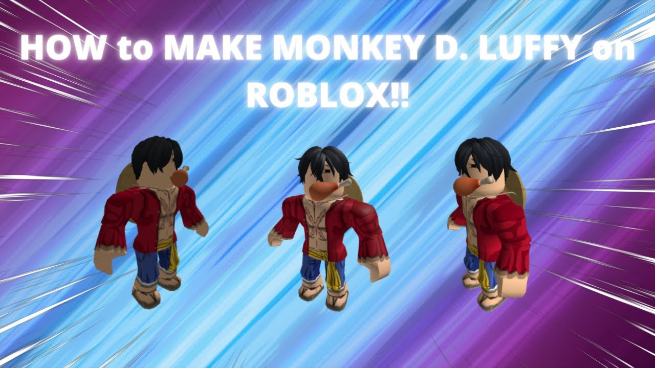 If you wanna buy it go t shop and search Monkey D. Luffy, #robloxshir