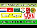 J&K DDC Election Result Latest Updates जम्मू - कश्मीर चुनाव रिजल्ट ताजा - रुझान