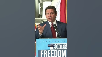 Governor DeSantis signs Boater Freedom Act  #florida #news #fox13news