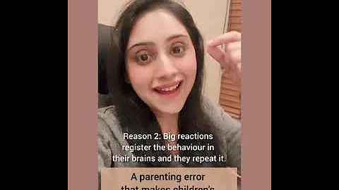 Sometimes our reaction to our children's negative behaviour actually works against us.❤ - DayDayNews