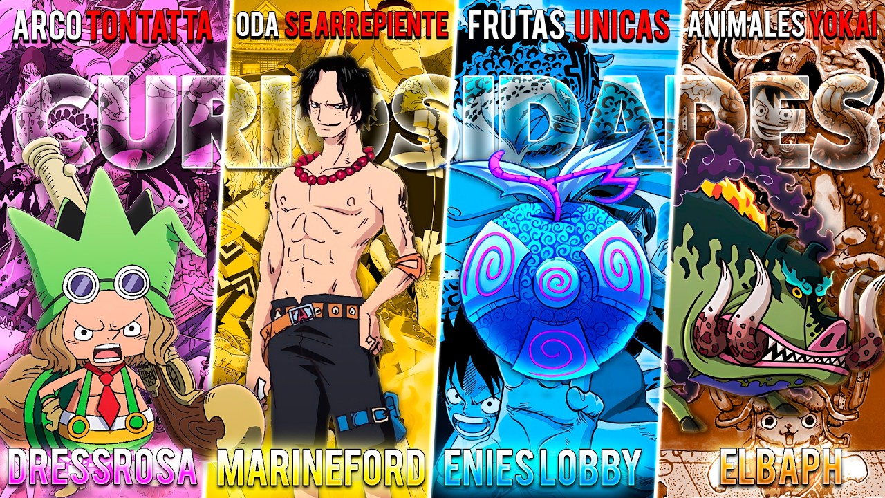 +1 CURIOSIDAD por cada ARCO de One Piece