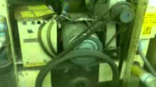Ever wonder what the inside of machines look like This Milnor laundering machine was being...