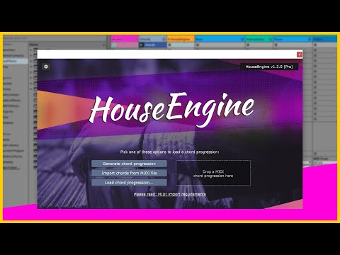 Walkthrough | HouseEngine MIDI generator plug-in