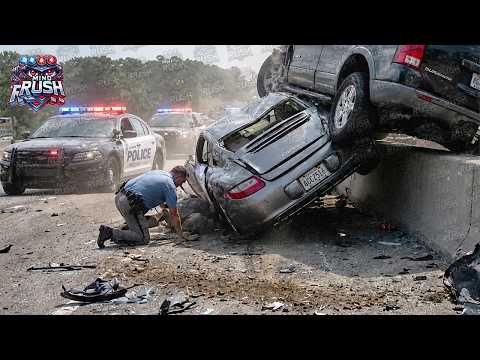 Most Brutal Police Chases: Jaw-Dropping PIT Maneuvers & Crashes — So Wild You’ll Think They’re Fake!