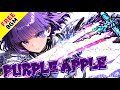 【夜を噛み砕け】PURPLE APPLE|歌ありフリーBGM|男女ツインボーカル×サイバーロック×EDM×高速ラップ×中毒性×かっこいい