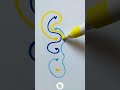🤯 ||#art #complementarycolors #artandcraft #learning #calligraphy #artdrawing