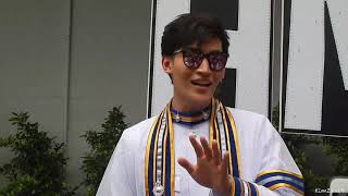 Ohm 💙 พบปะแฟนคลับ และฝากขอบคุณแฟนๆที่มาหาน้อง 🤟🏻🤟🏻🎓 18-08-19 #Ohmgraduationday  #OhmThitiwat