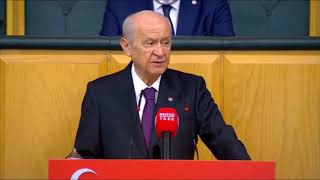 Devlet BAHÇELİ Biz bu Ülkeyi karşılıksız sevdik.