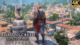 Assassins Creed Black Flag Resynced - Free Roam Gameplay (PS5 Pro | 4K 60FPS)