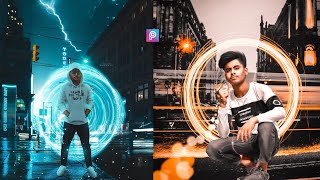 PicsArt New Concept Neon Fairy Light Editing Photo Tutorial in Picsart Step by Step in - VID EDITZZZ screenshot 4