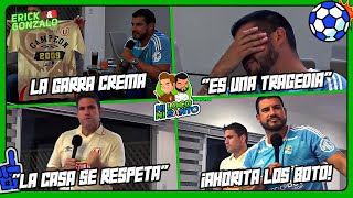 LO MEJOR DE LAS REACCIONES DEL U vs CRISTAL CON "EricK y Paco"