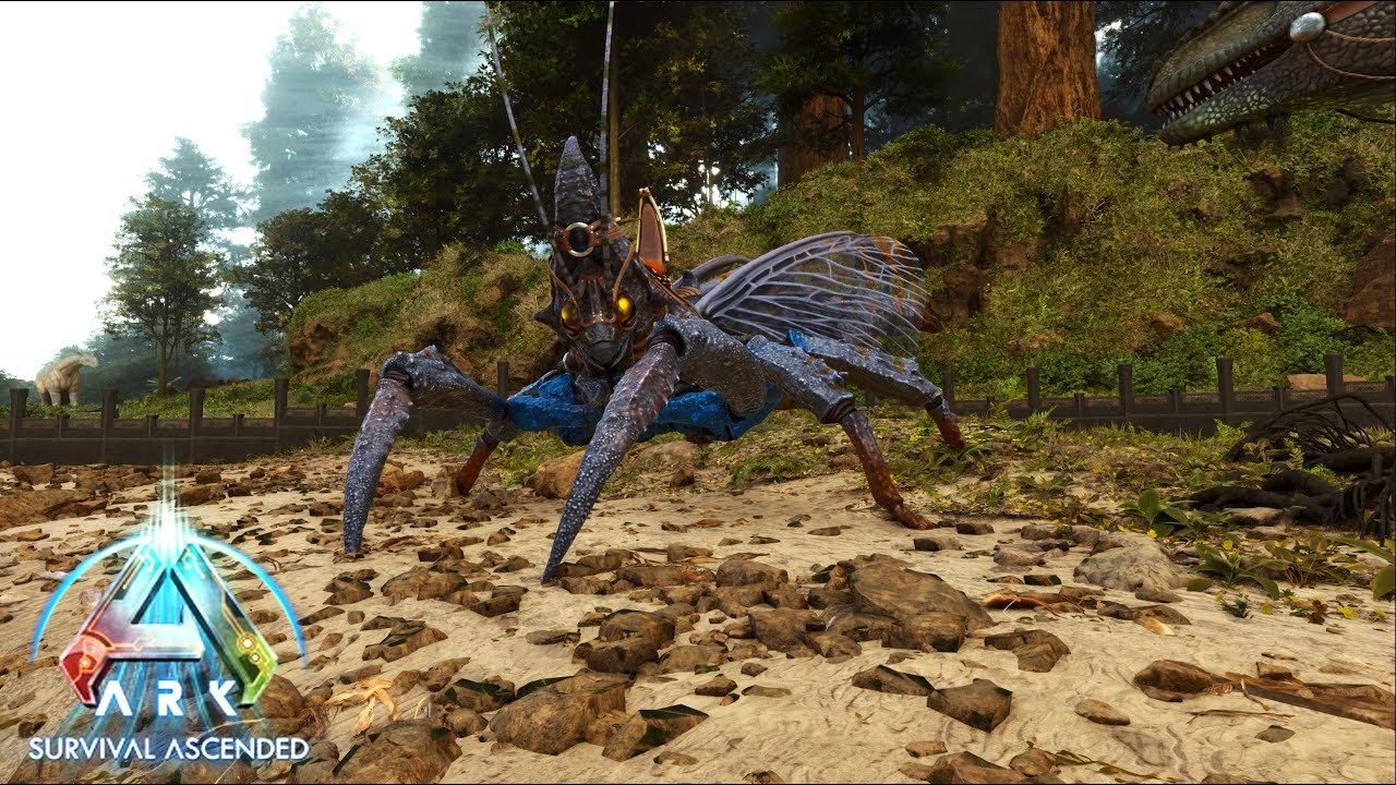 Catching Jurassic Bugs - How To Tame A Rhyniogatha In Ark Survival Ascended